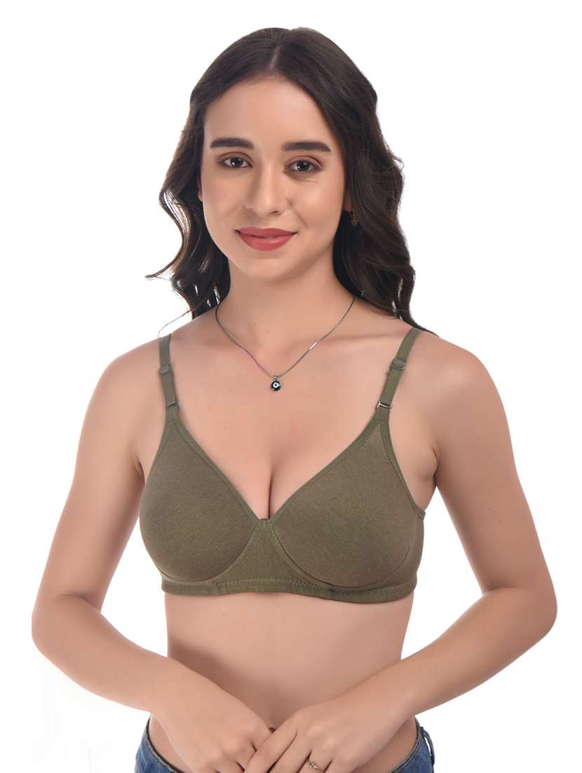 cream hosiery push up bra