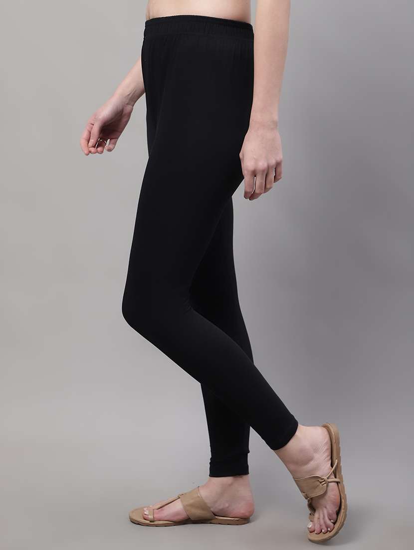 pack of 2 solid leggings - 20021949 -  Standard Image - 2