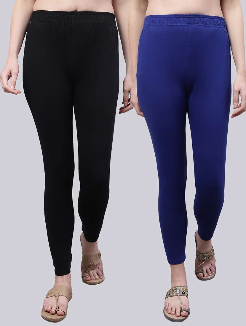 pack of 2 solid leggings