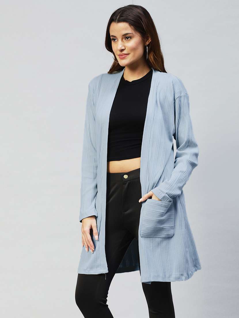 light blue cotton shrug