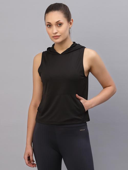 women's a line hooded top - 20022884 - Standard Image - 0