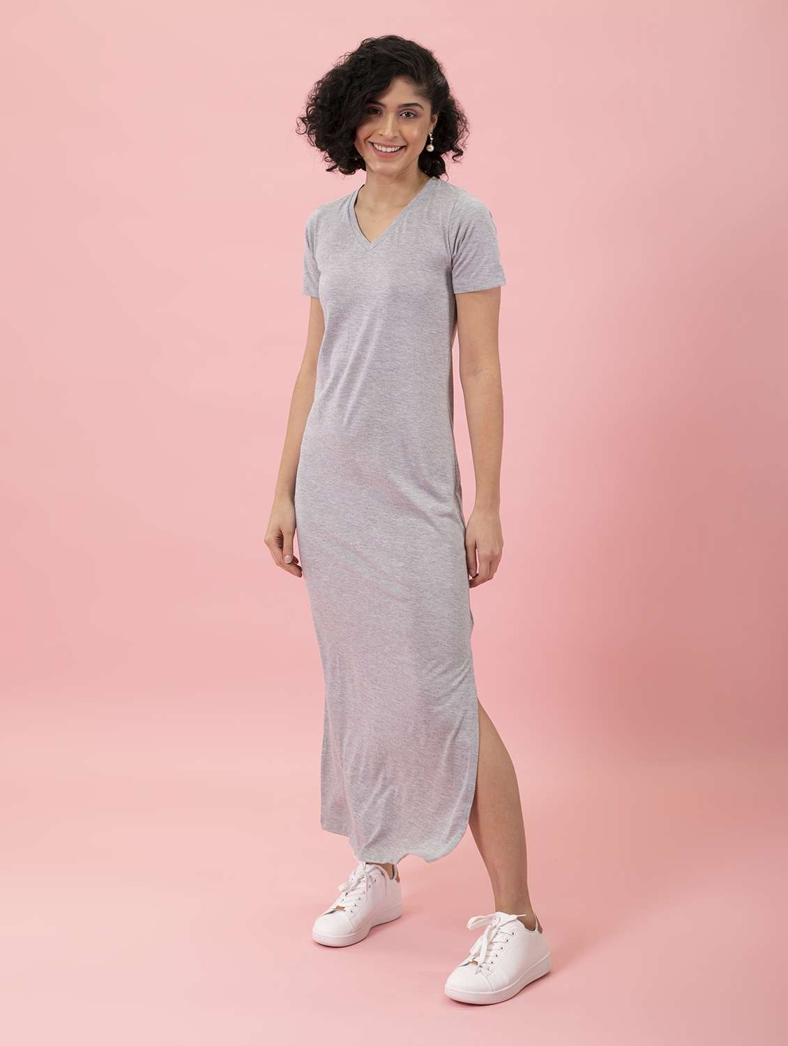women's bodycon solid dress