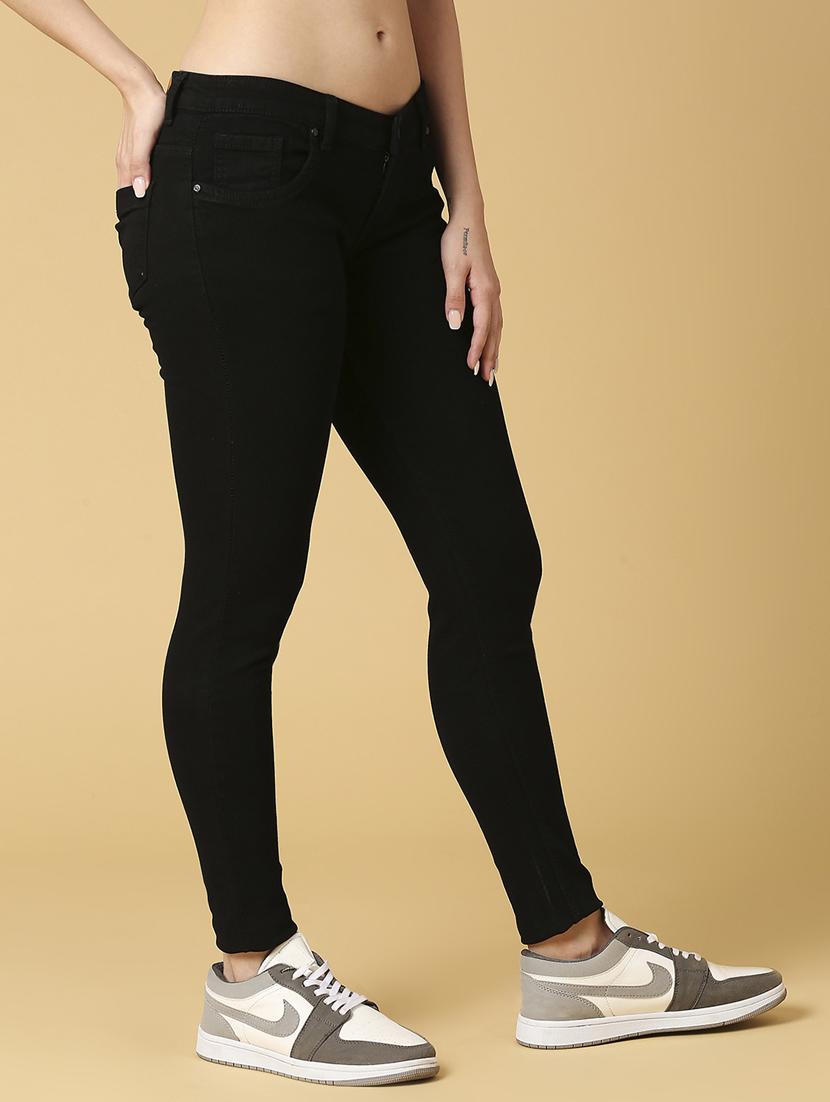 women's plain slim fit jeans - 20023006 - Standard Image - 2