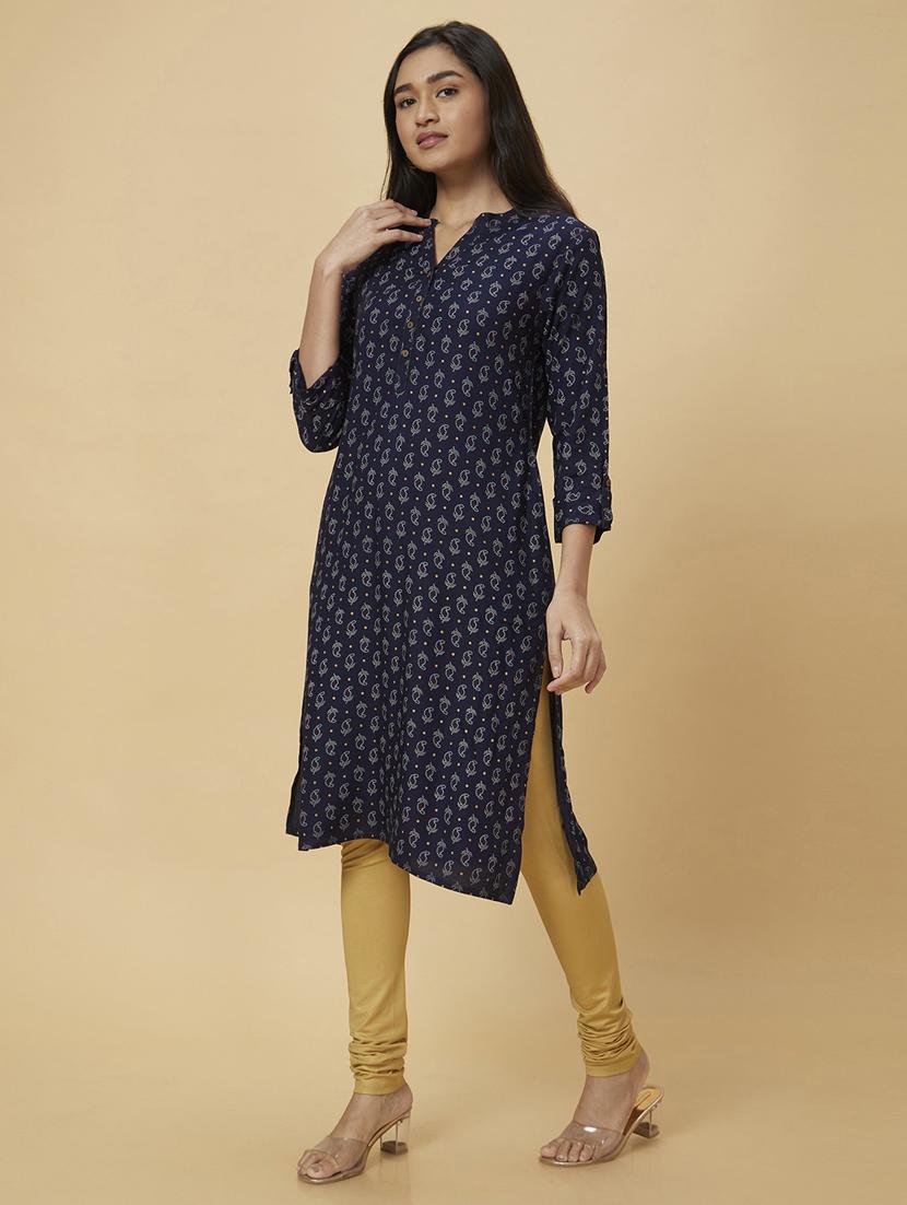 women's straight kurta - 20023087 - Standard Image - 2