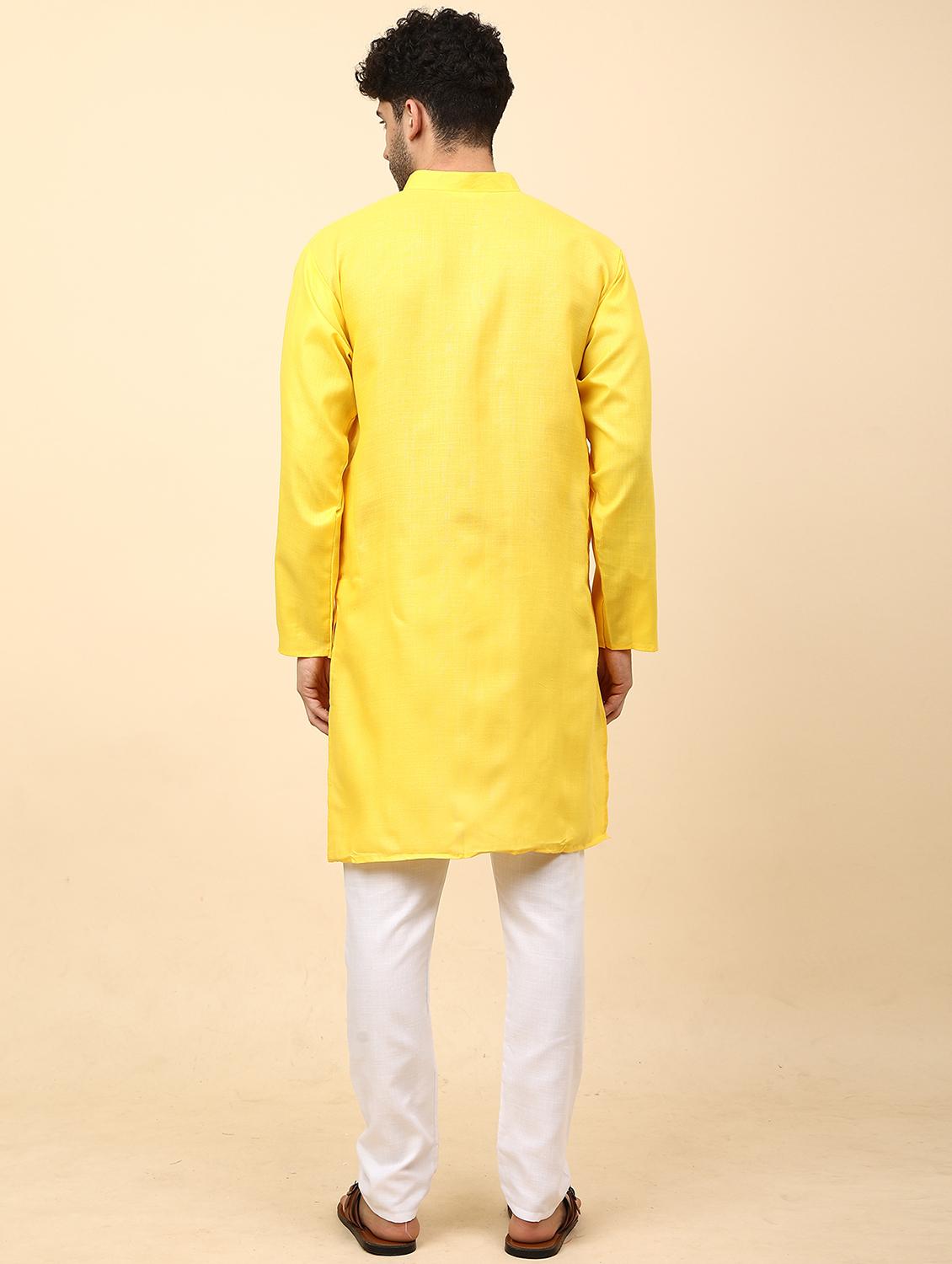 printed kurta pyjama ethnic wear set - 20023859 - Standard Image - 2