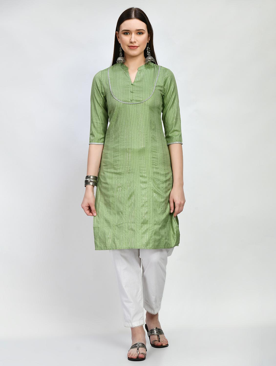 women's straight kurta - 20024016 - Zoom Image - 0