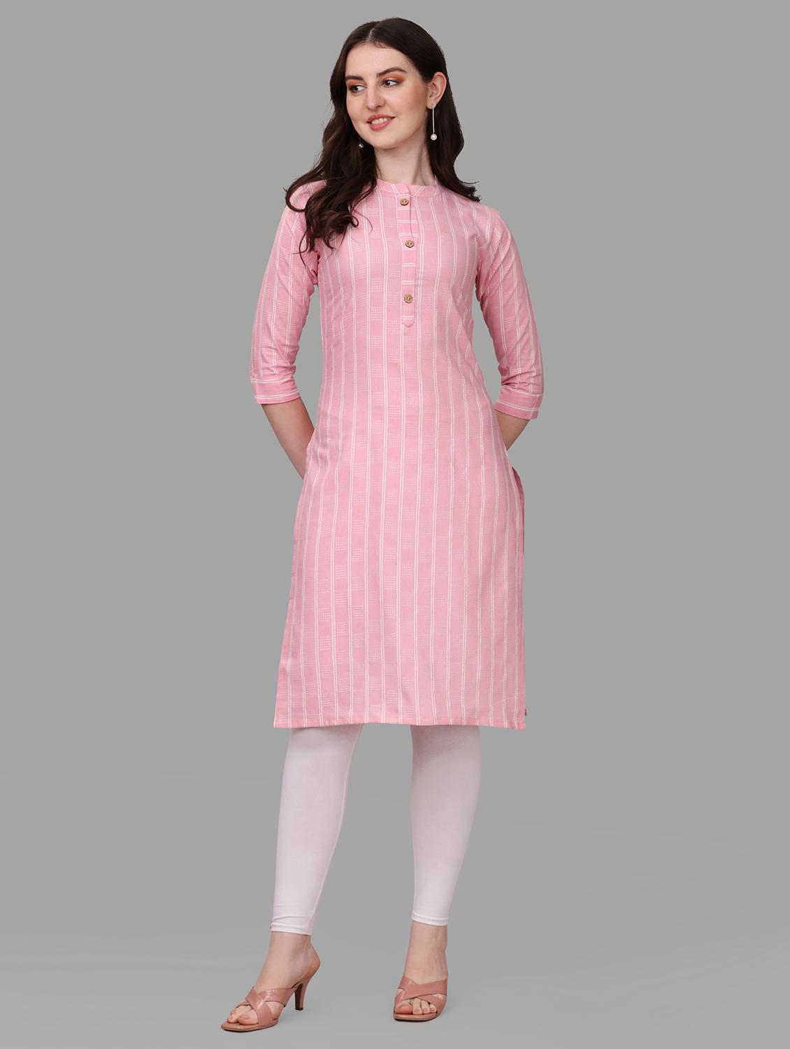 women's straight kurta - 20024689 - Standard Image - 2