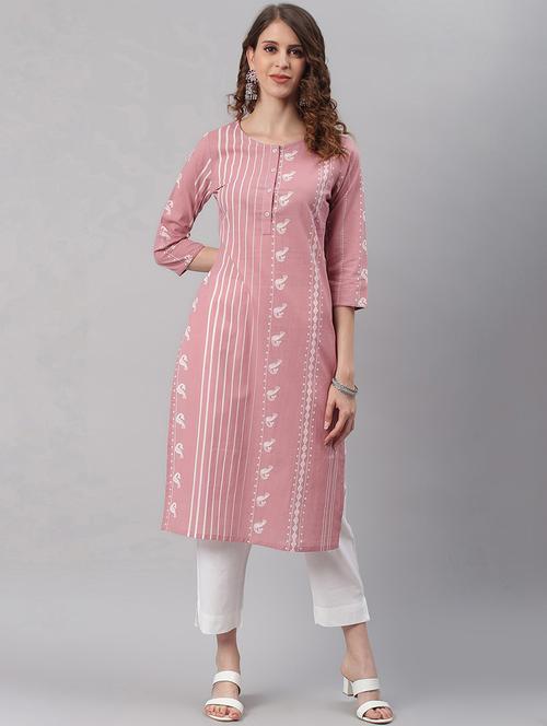 women's straight kurta - 20024981 - Standard Image - 0