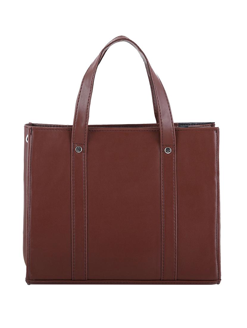color block leatherette (pu) regular handbag - 20026765 - Standard Image - 2