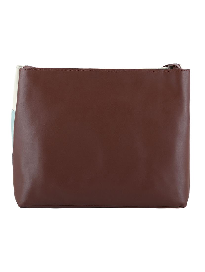 color block leatherette (pu) regular sling bag - 20026790 - Standard Image - 2