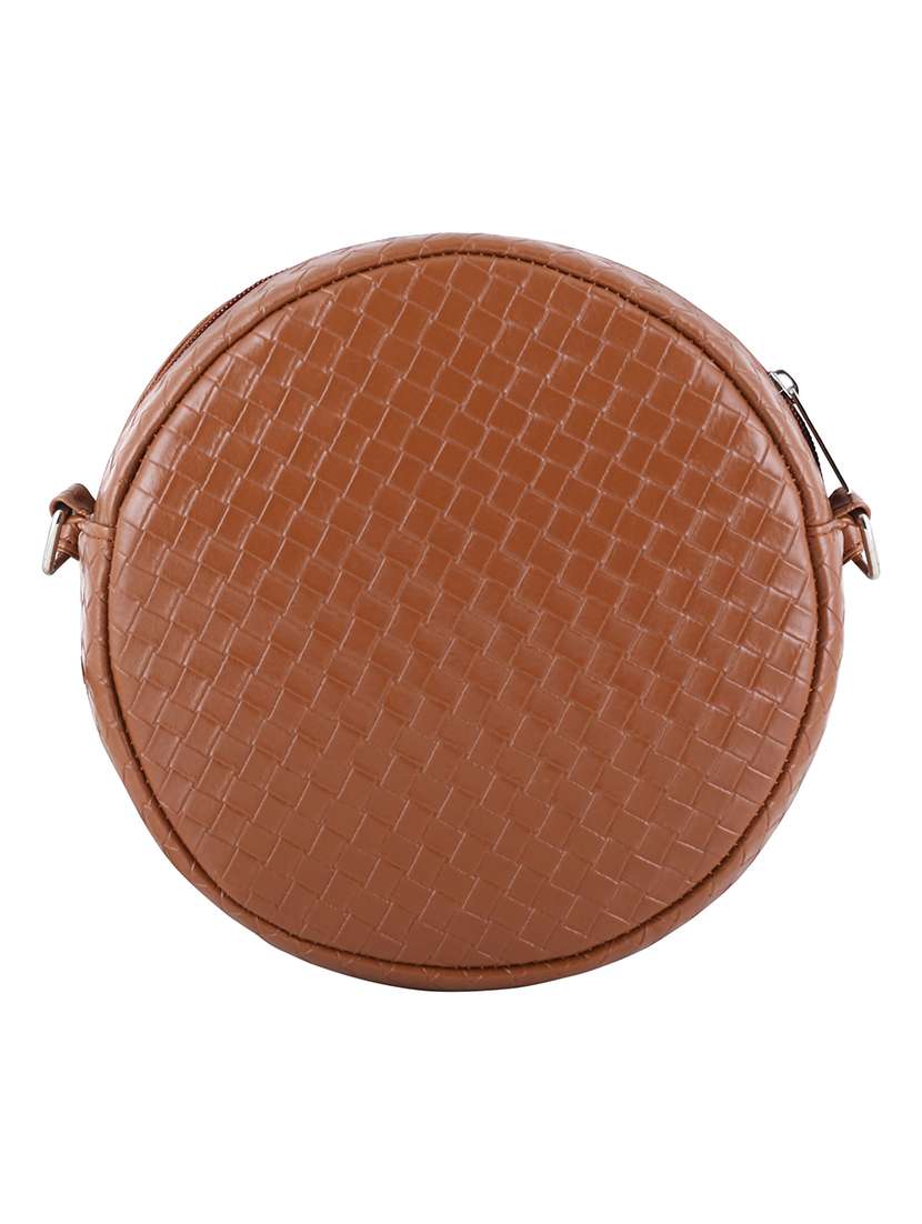 nude leatherette (pu) sling bag - 20026795 -  Standard Image - 2