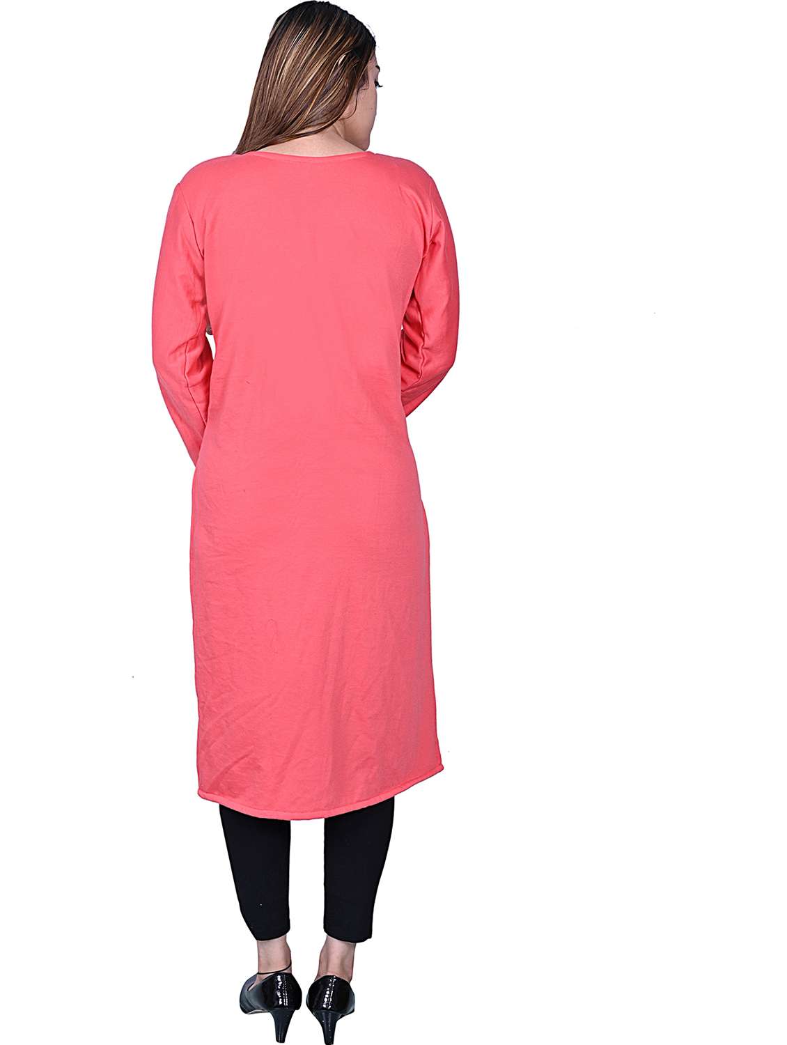 women's straight kurta - 20029758 -  Standard Image - 2