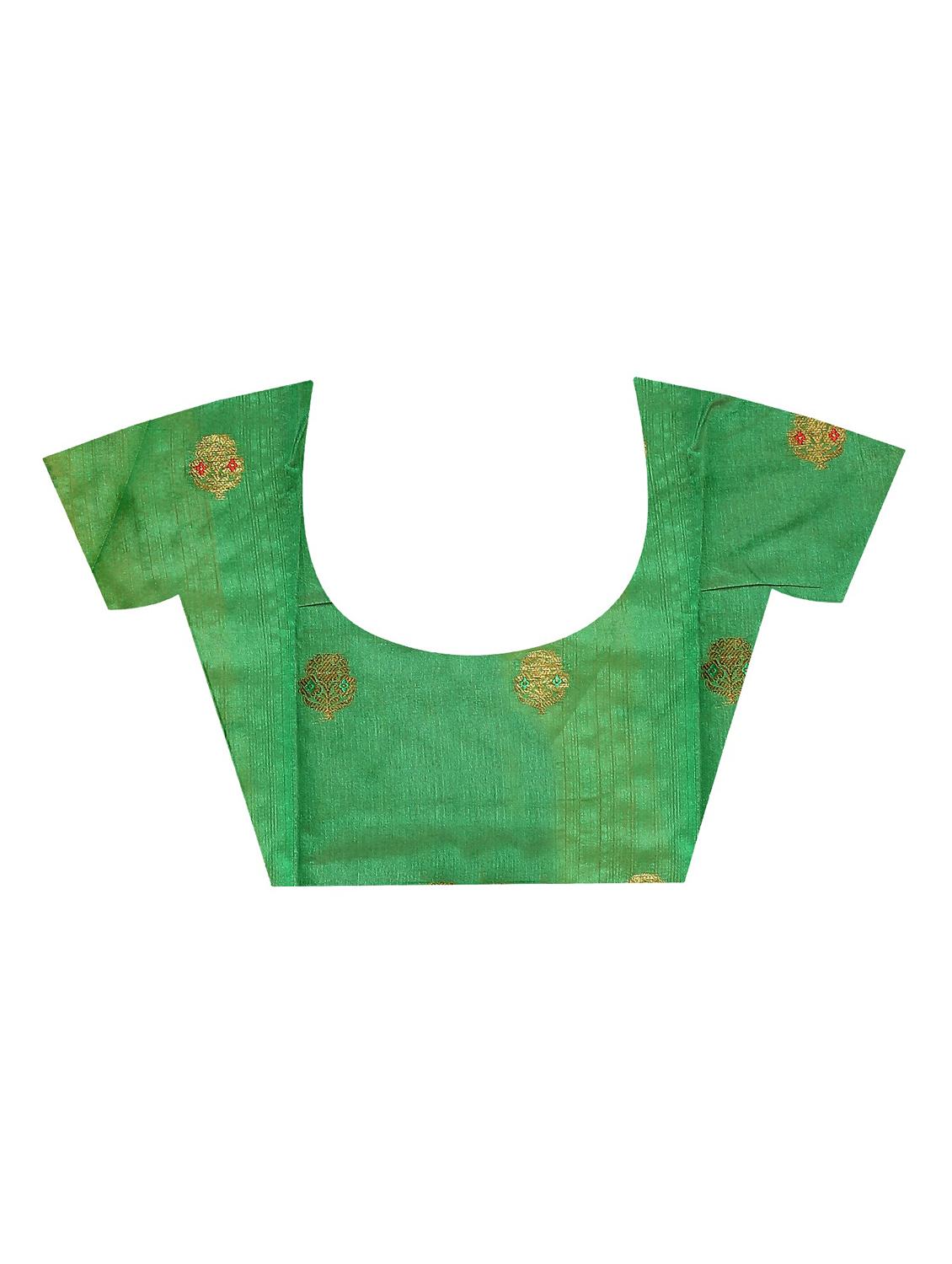 women's banarasi saree with blouse - 20029918 - Standard Image - 2