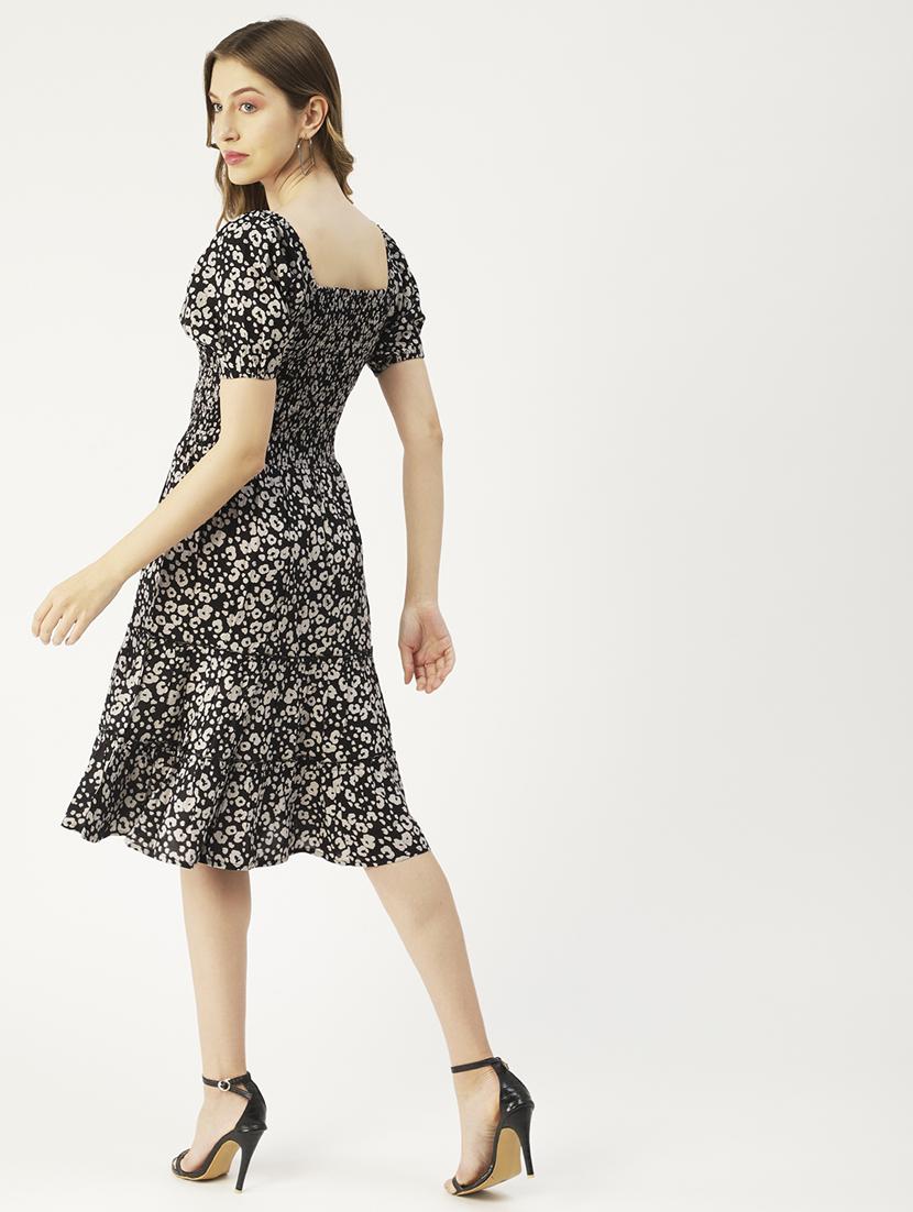 women's tiered dress printed dress - 20031223 - Standard Image - 2