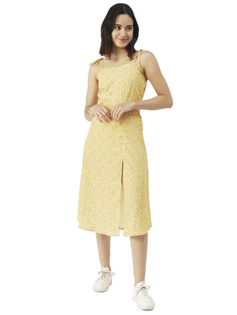 women's  micro print dress