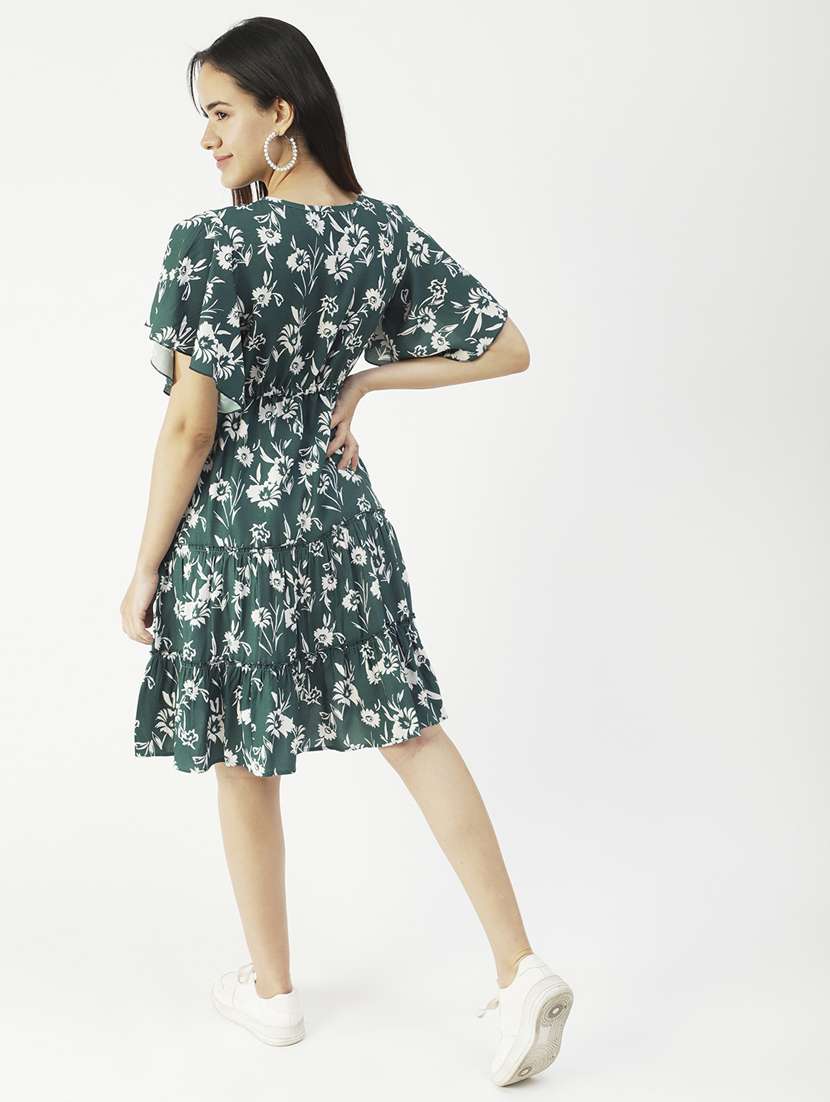 women's fit & flare floral dress - 20031231 -  Standard Image - 2