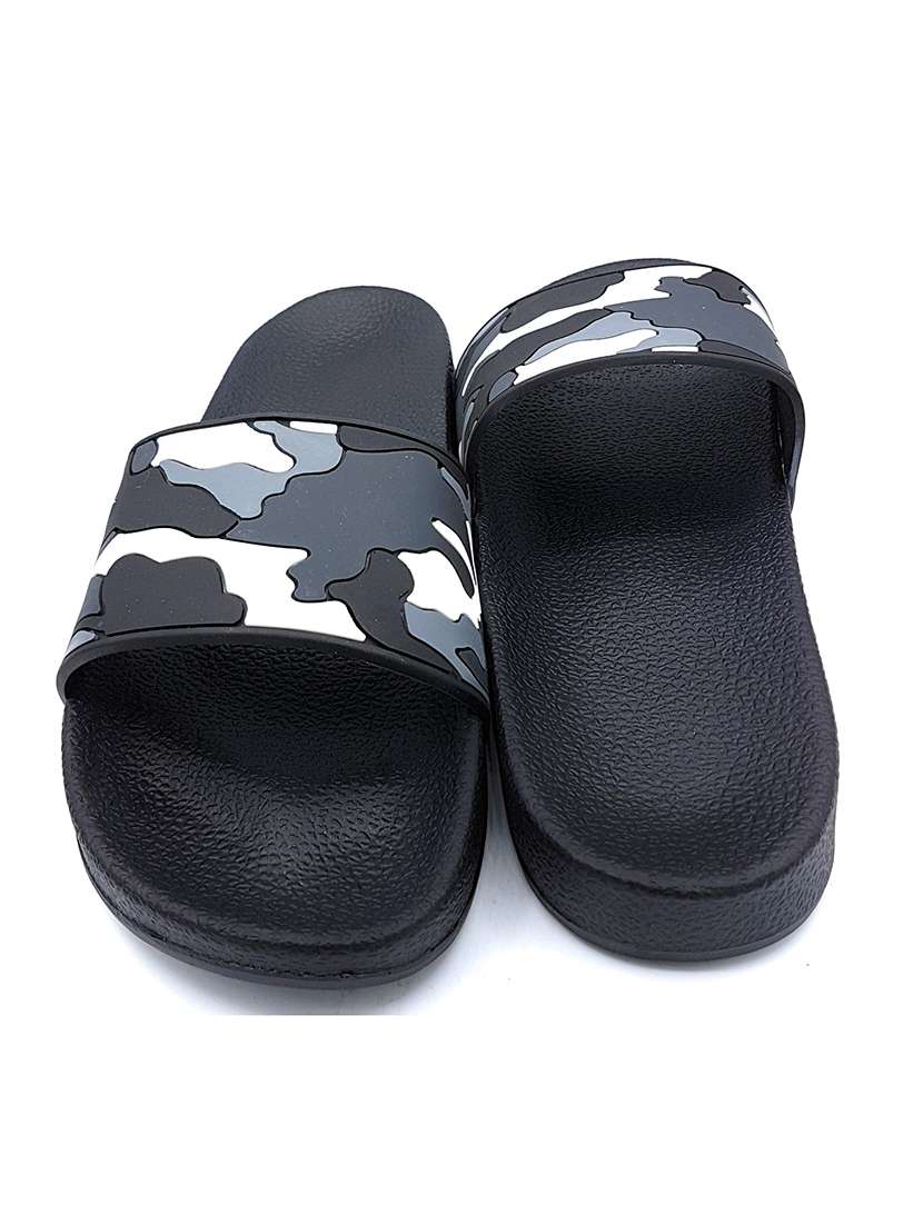 black eva slip on flip flops - 20033127 -  Standard Image - 2