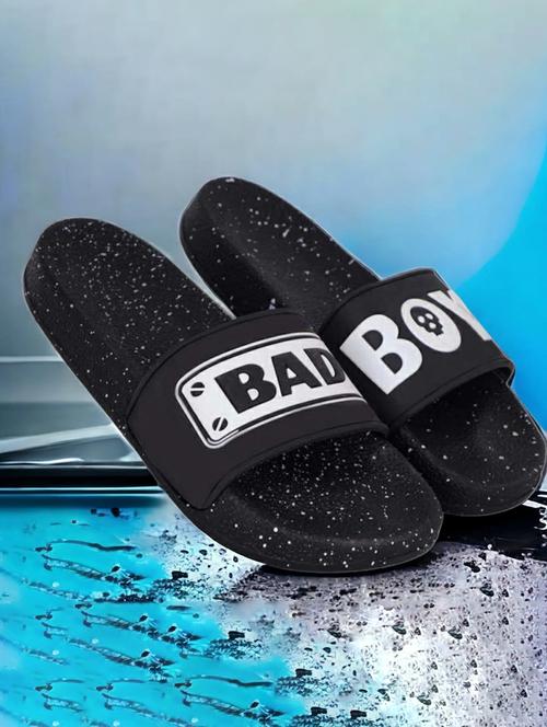 black eva slip on flip flops - 20033128 - Standard Image - 0
