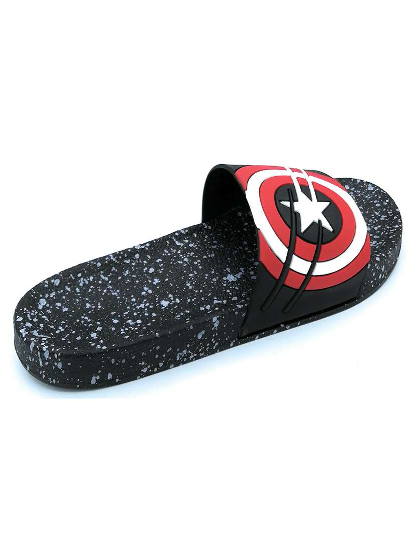 black eva slip on flip flops - 20033130 -  Standard Image - 2