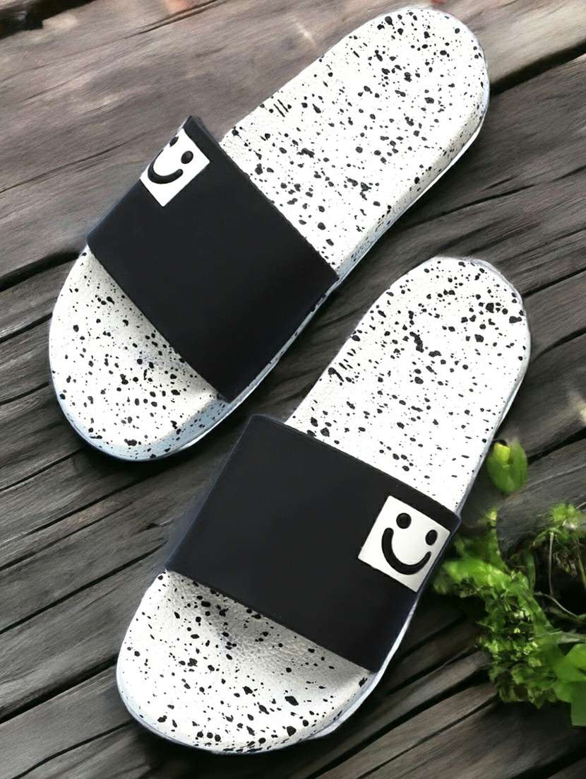 black eva slip on flip flops