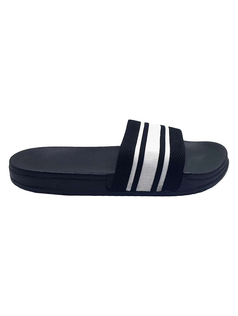 black eva slip on flip flops - 20033162 - Standard Image - 2