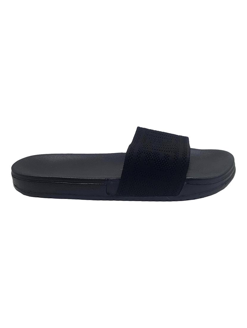 black eva slip on flip flops - 20033182 - Standard Image - 2