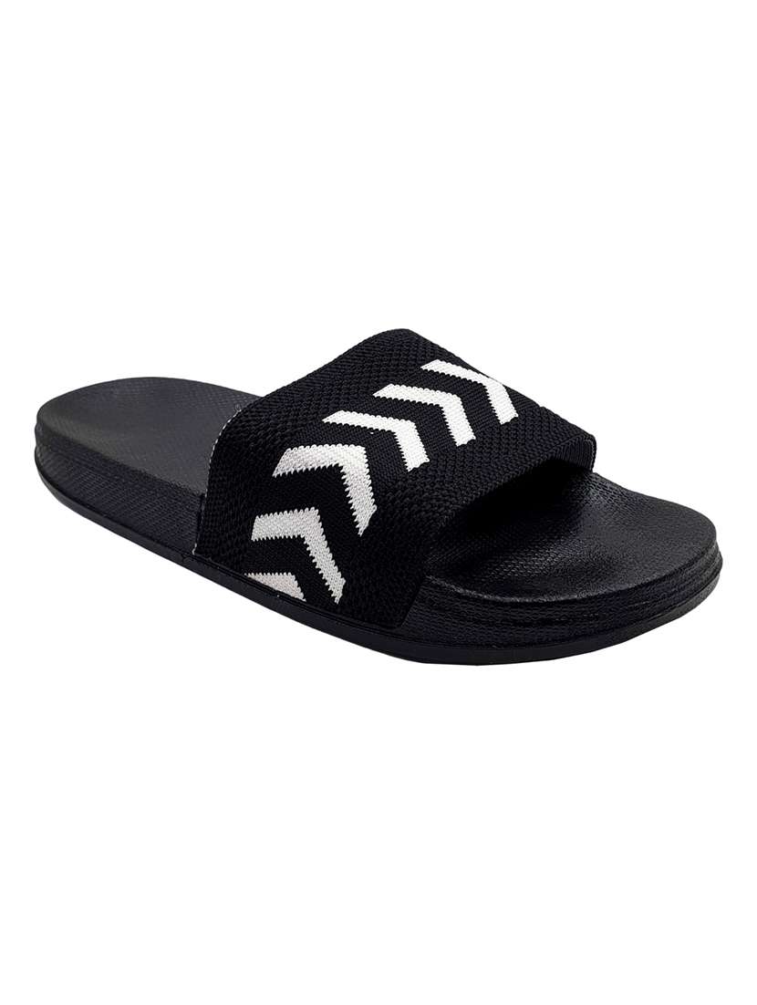 fly-big-arrow black flip flop for women - 20033311 -  Standard Image - 2