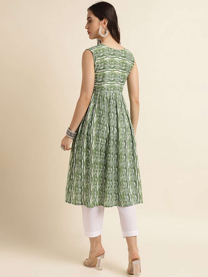 women's flared kurta - 20033353 -  Standard Image - 2