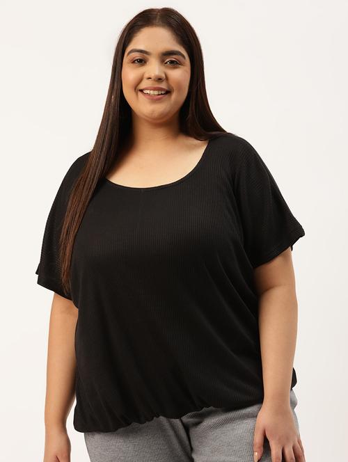 women's straight round neck top - 20038356 -  Standard Image - 0