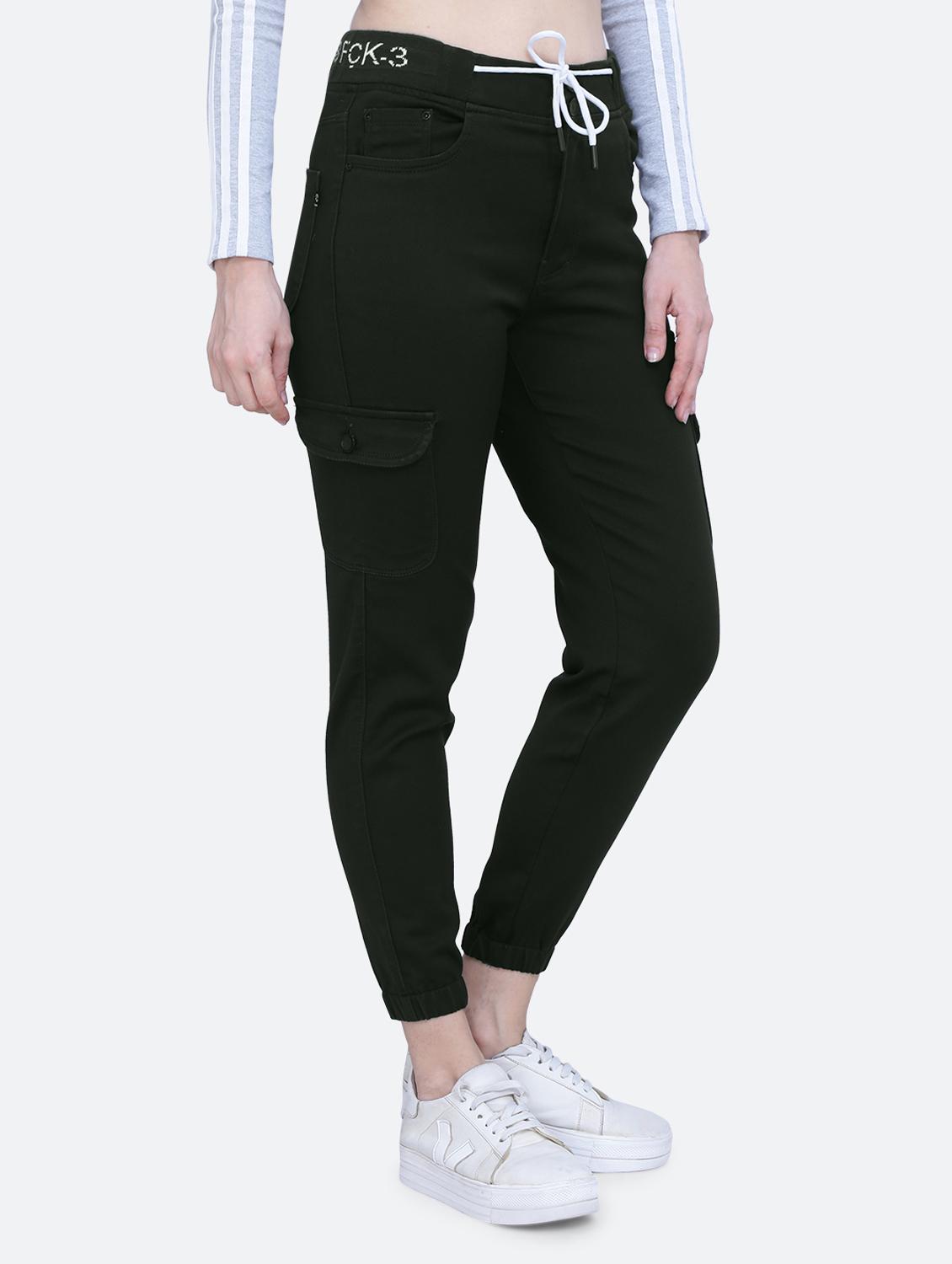 high rise ankle length solid jeggings - 20039160 - Standard Image - 2