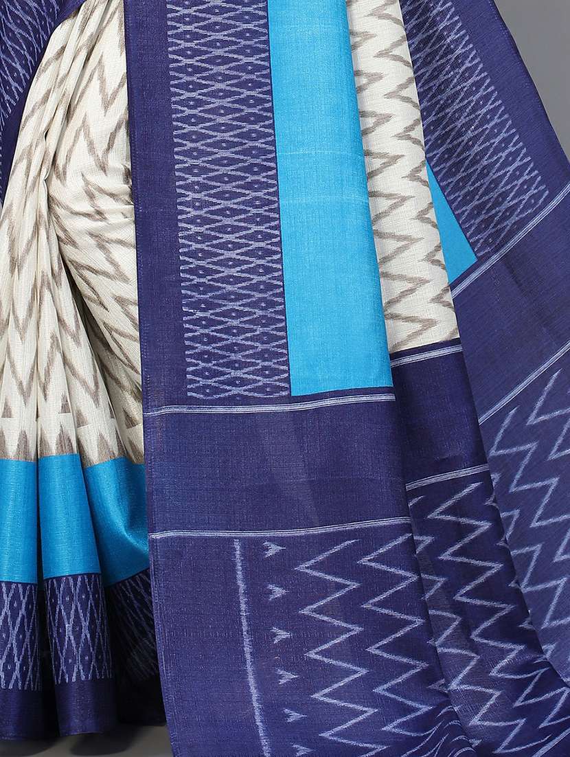 blue silk blend mysore saree - 20039464 -  Standard Image - 2