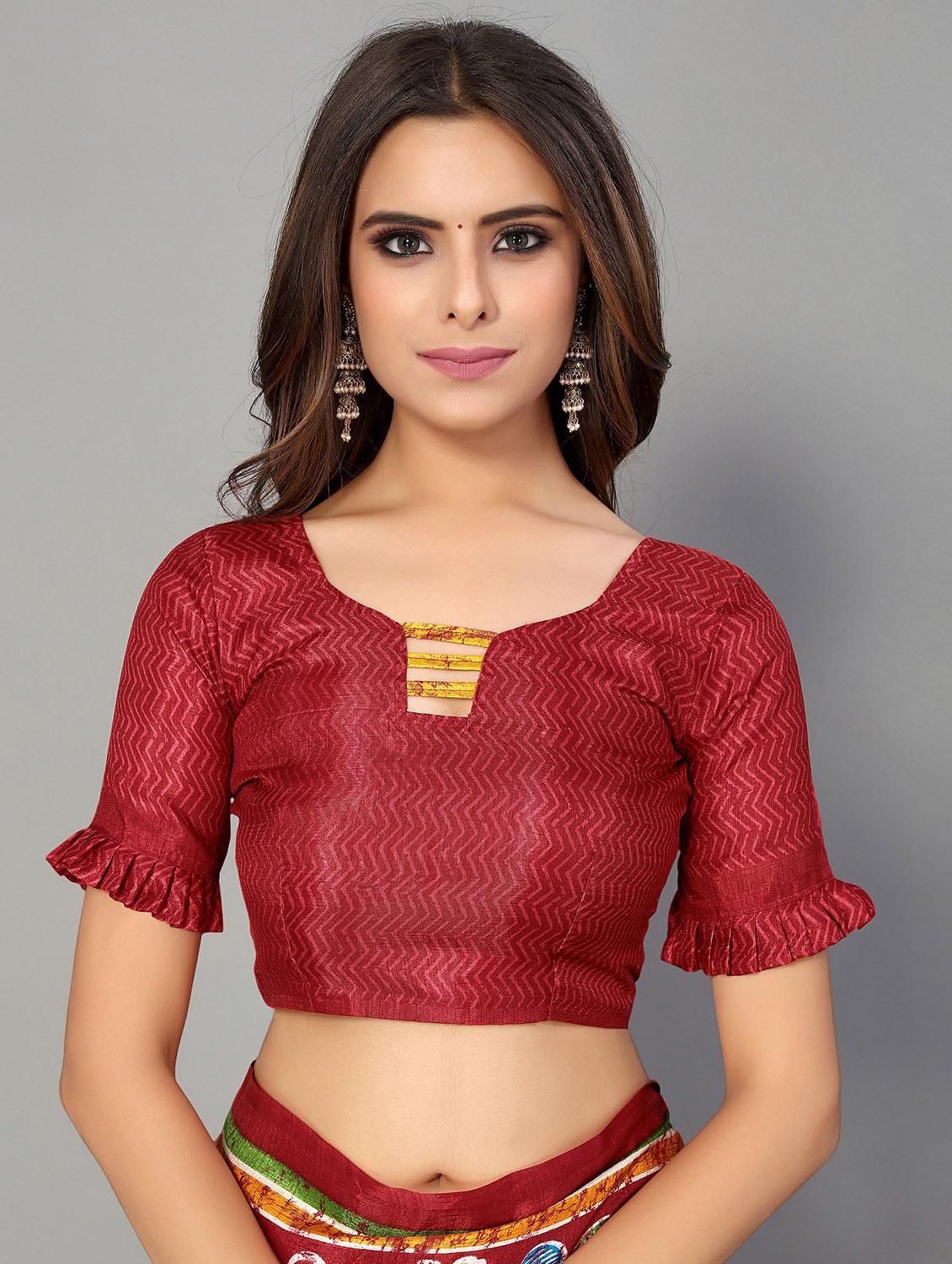 yellow silk blend mysore saree with blouse - 20039475 - Standard Image - 2