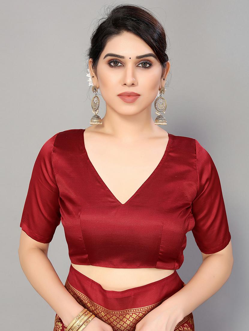 half & half mysore silk saree with blouse - 20039711 - Standard Image - 2