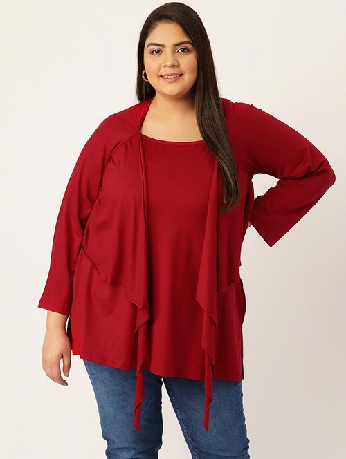 women's a line square neck top - 20040356 -  Standard Image - 0