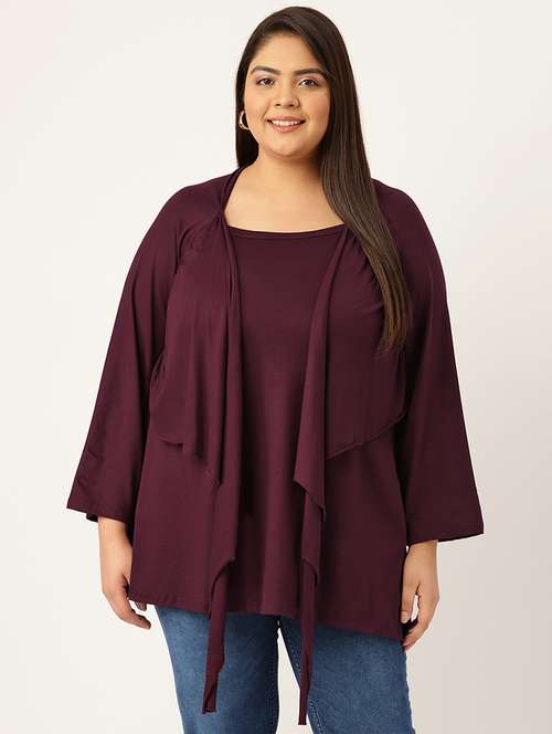 women's layered square neck top - 20040357 -  Standard Image - 0