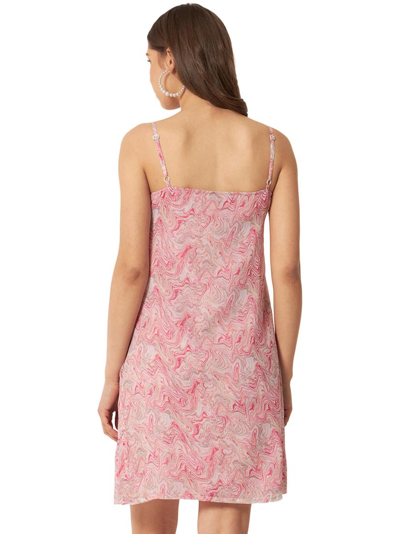 women's shift abstract dress - 20044240 - Standard Image - 2