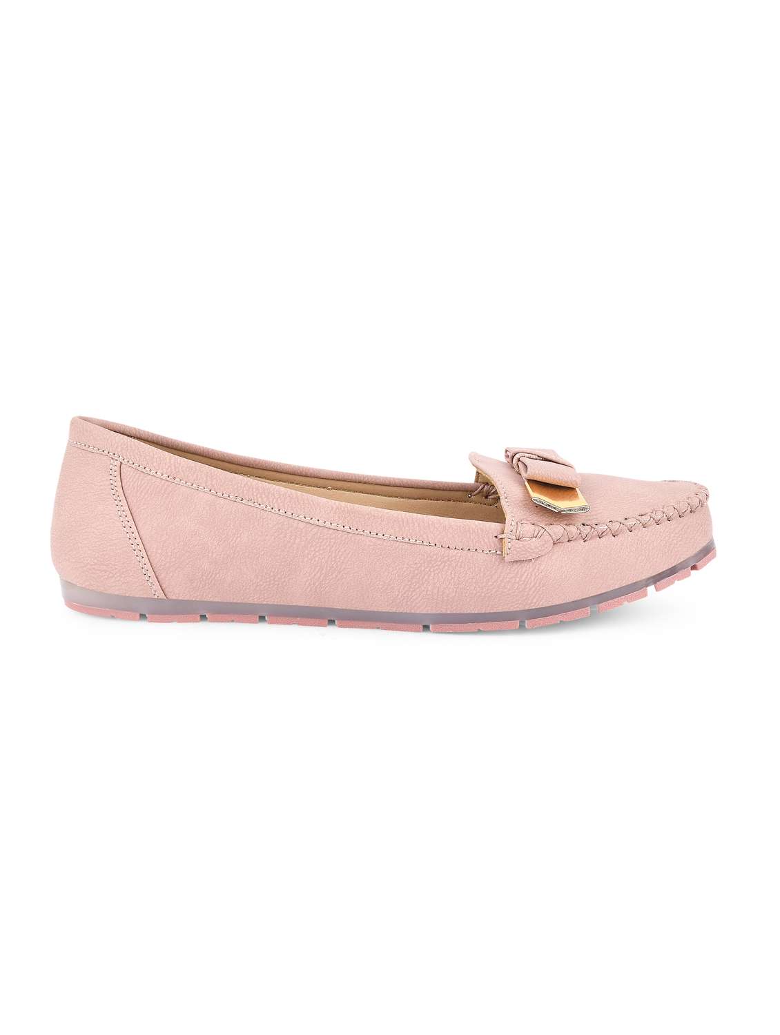 peach slip on loafer - 20045305 - Standard Image - 2