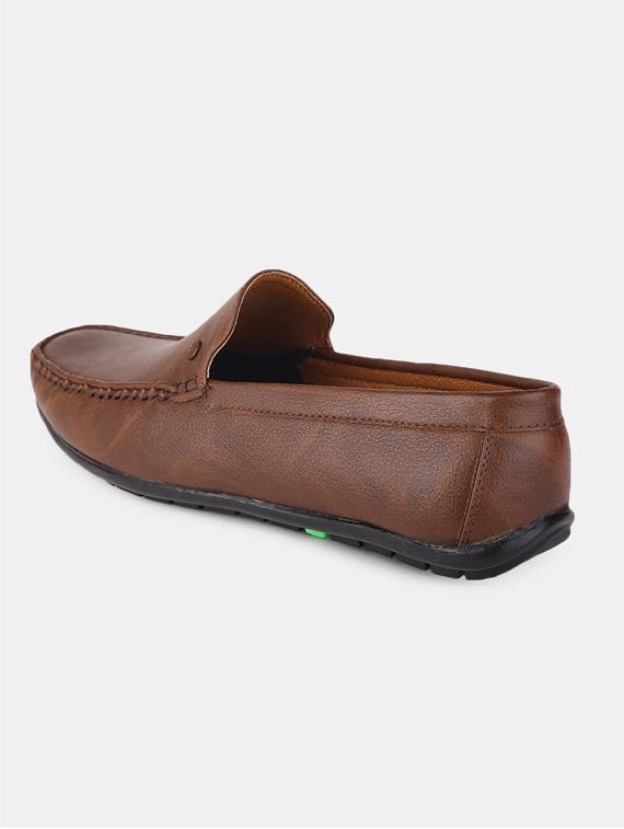 brown slip on loafer shoes - 20045573 - Standard Image - 2