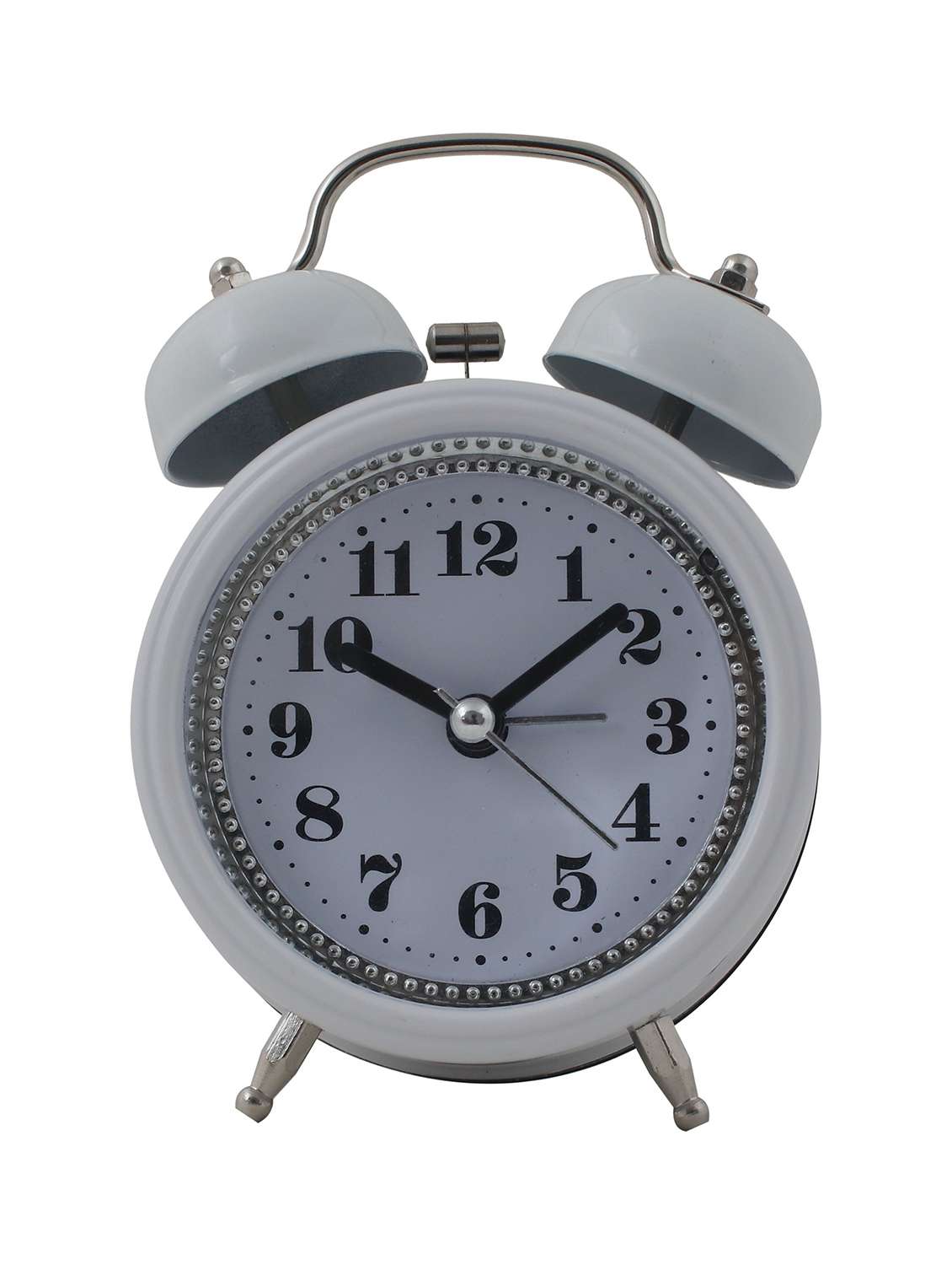 sigaram grey color 9 x 12cm analog table clock k3090