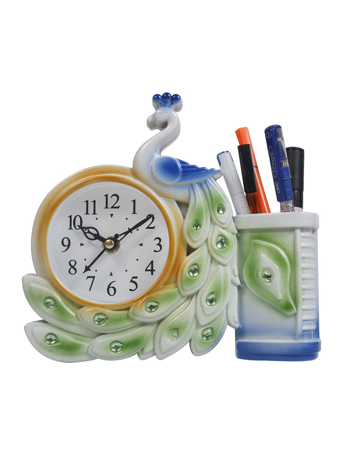 sigaram stylish elegant designer table clock k3934 - 20047604 - Standard Image - 2
