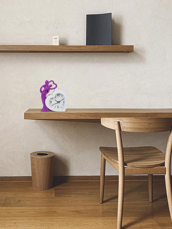 sigaram stylish elegant designer table clock k3936 - 20047606 - Standard Image - 2
