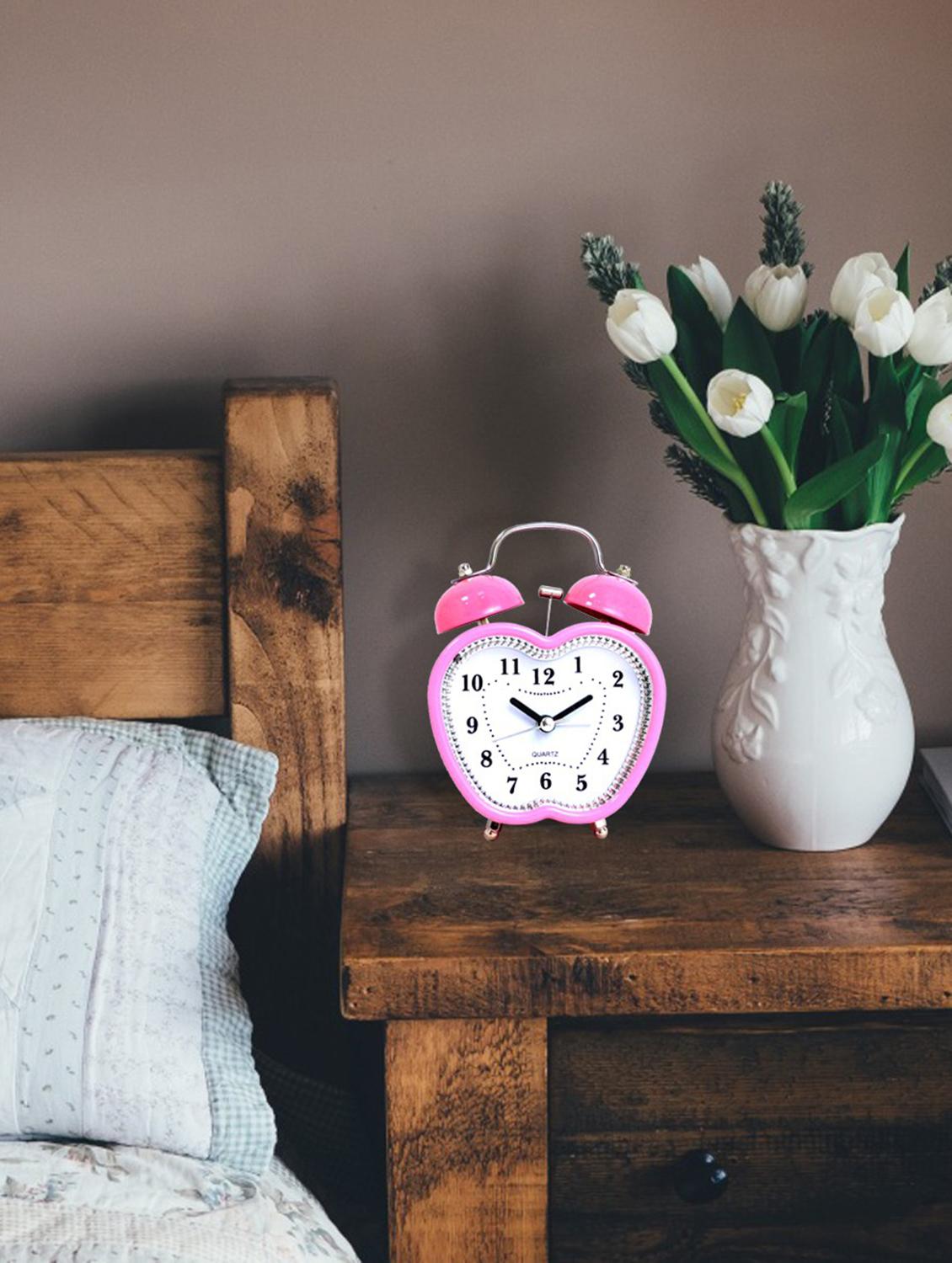 sigaram table clock metal apple pink - 20047648 - Standard Image - 2