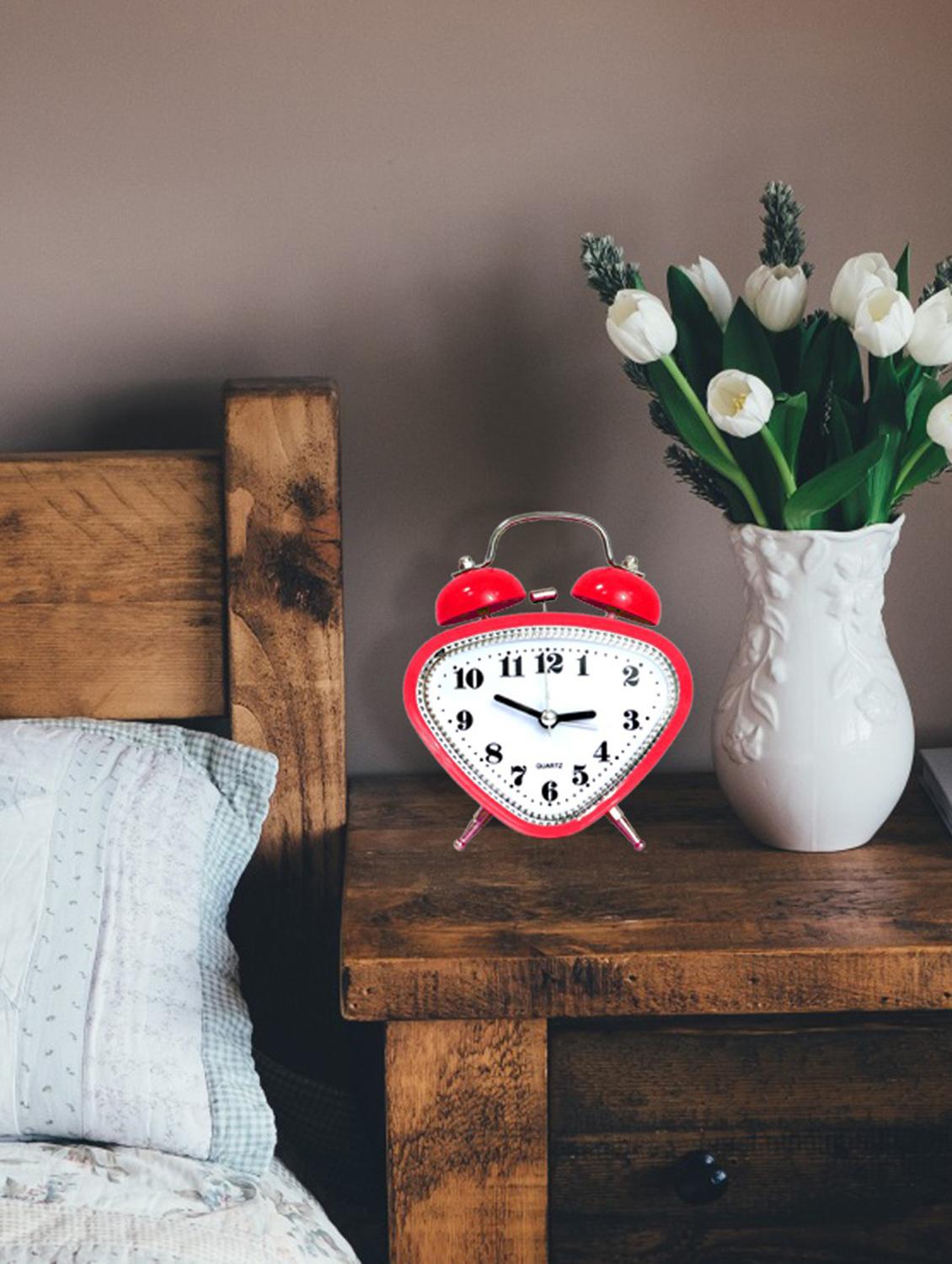 sigaram table clock metal tri red - 20047652 - Standard Image - 2