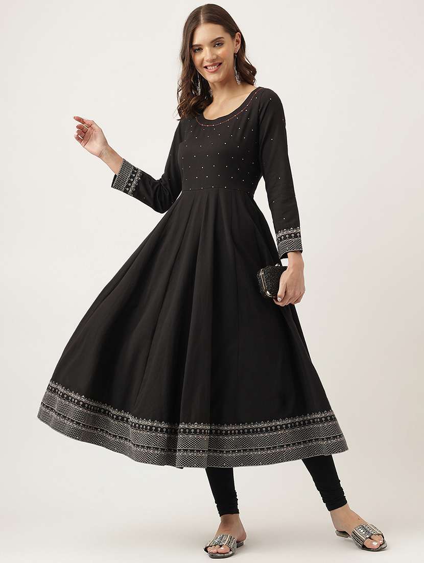 women's flared kurta