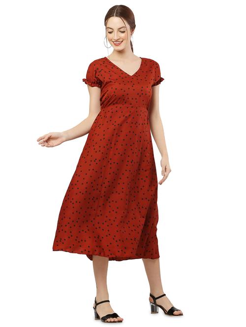 women's fit & flare color block dress - 20051751 - Standard Image - 0