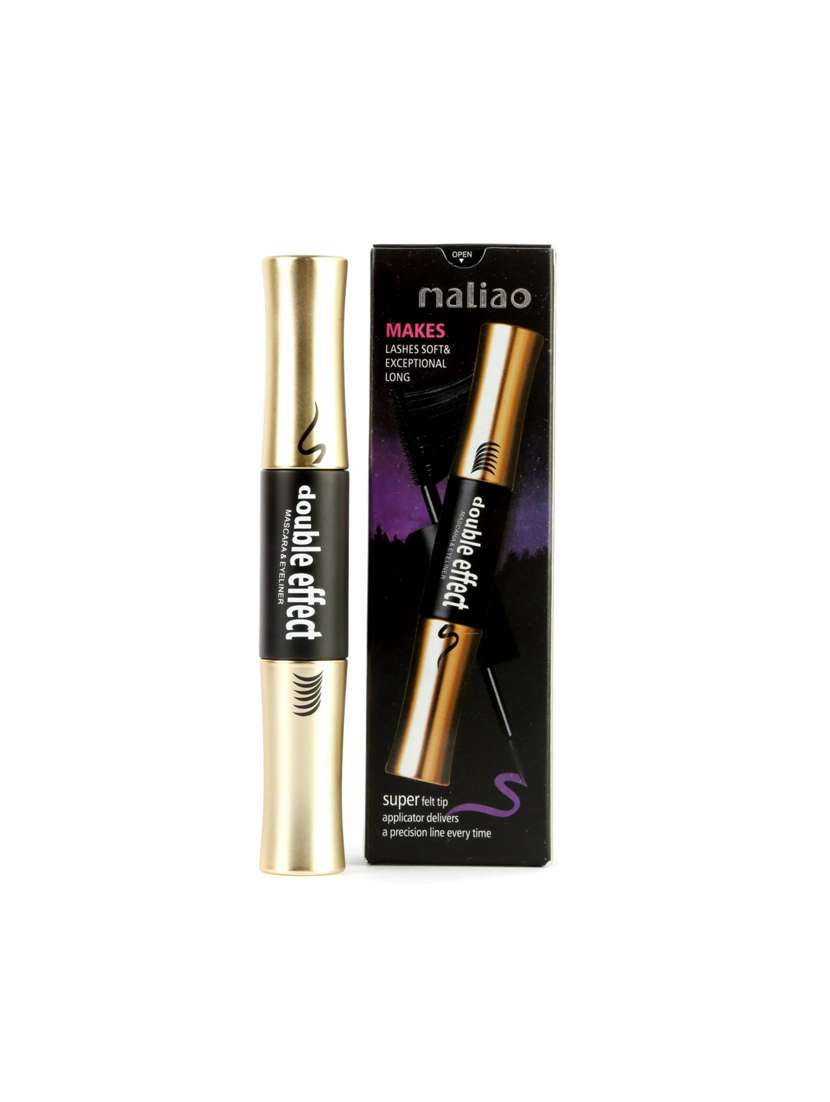 maliao double effect 2in1 mascara and eyeliner combo pack