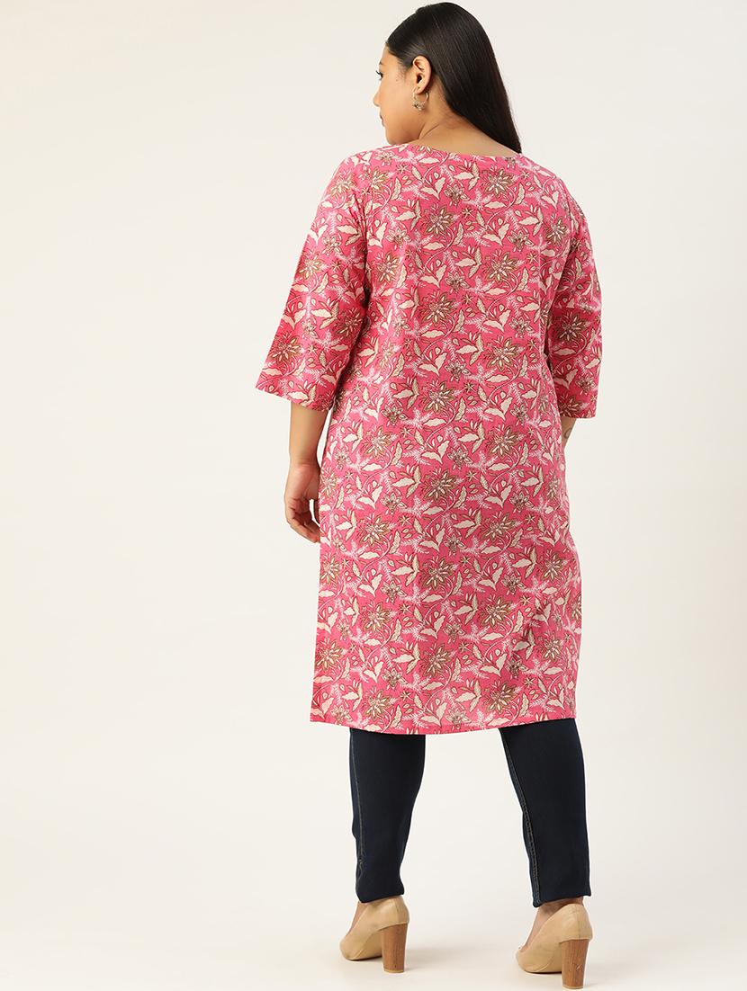 women's straight kurta - 20051824 - Standard Image - 2