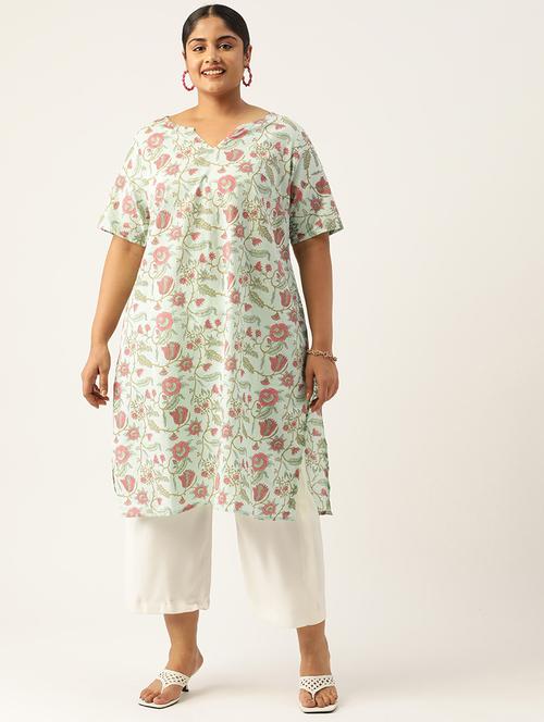 women's straight kurta - 20051828 - Standard Image - 0