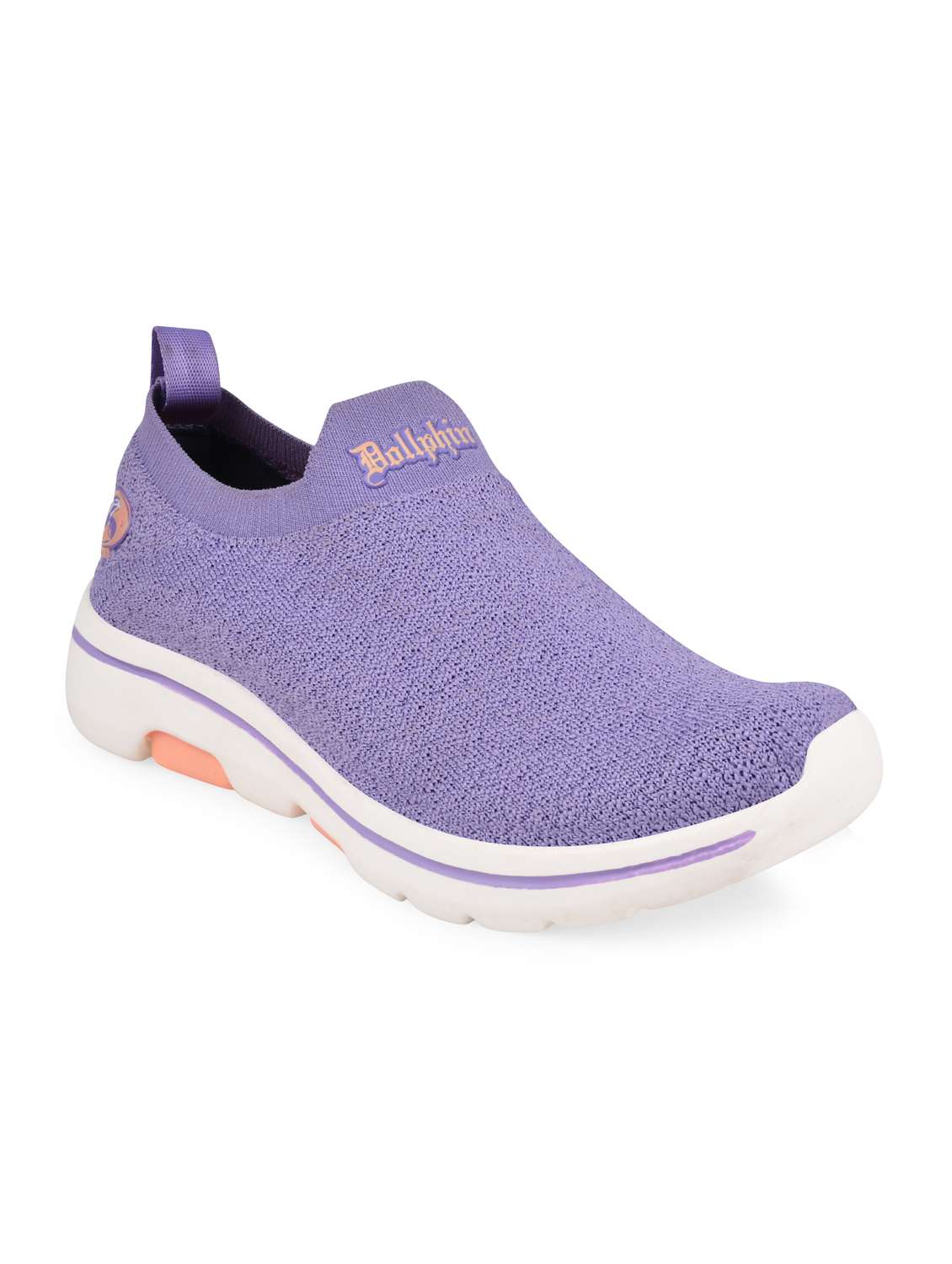purple flyknit laceup sports shoes - 20051832 -  Standard Image - 2