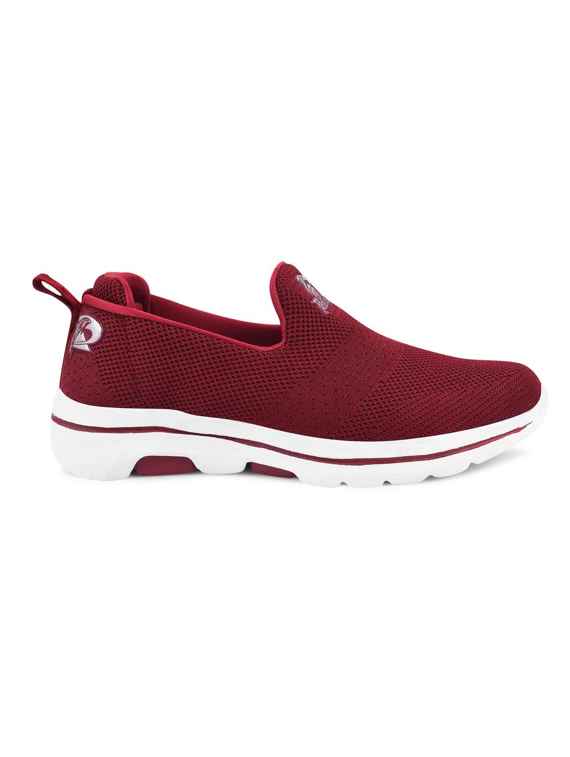 maroon slip on sports shoe - 20051843 -  Standard Image - 2